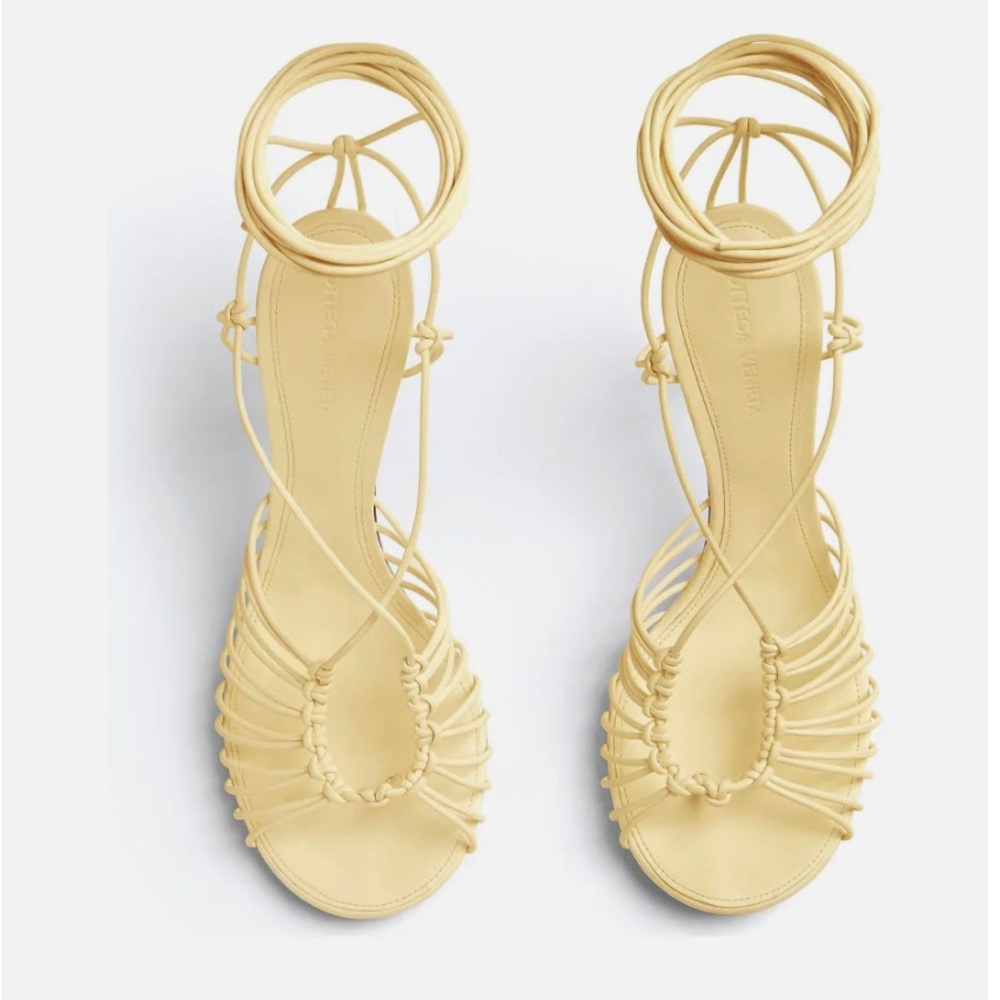 Bottega Veneta Dot Lace Up Sandal